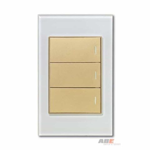 Công tắc ba Crystal White