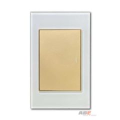 Công tắc đơn Crystal White