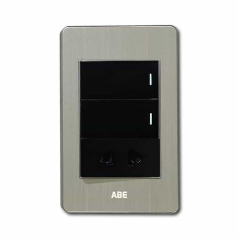 Công tắc đôi Satin B