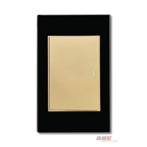 Công tắc đơn Crystal Black