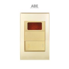 Công tắc 20A kèm Đèn báo Crystal Gold