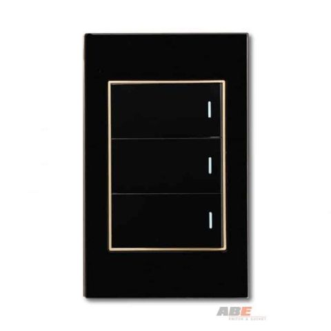 Công tắc ba Crystal Black