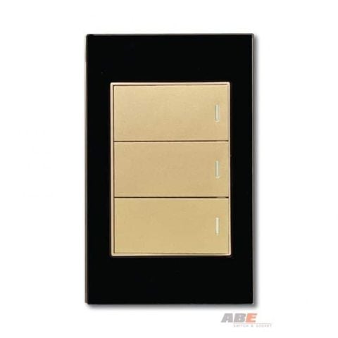 Công tắc ba Crystal Black