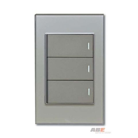 Công tắc ba Crystal Grey