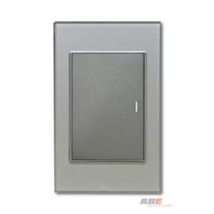 Công tắc đơn Crystal Grey