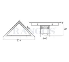 Thoát sàn nhà tắm cao cấp INOX 304 RG-D165V1