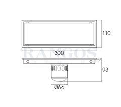 Thoát sàn nhà tắm cao cấp INOX 304 RG-D300V1