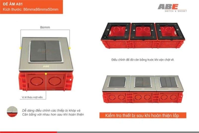 Đế âm tường A86