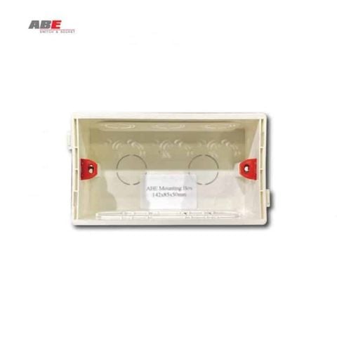 Đế âm tường vuông đôi A142