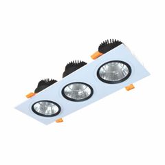 ĐÈN LED DOWNLIGHT VUÔNG CHIẾU ĐIỂM ÂM TRẦN 3x9W (DFC3091)