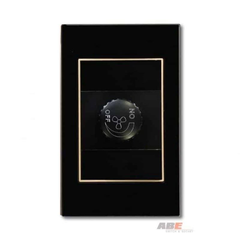 Dimmer Quạt Crystal Black