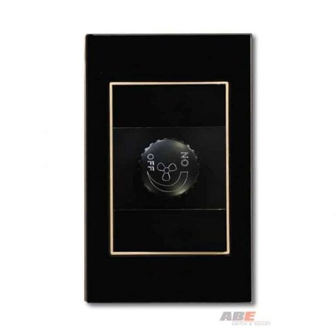 Dimmer Quạt Crystal Black