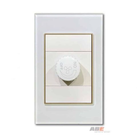 Dimmer Quạt Crystal White
