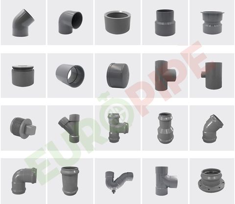 Phụ kiện ống uPVC hệ inch