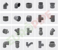 Phụ kiện ống uPVC hệ inch