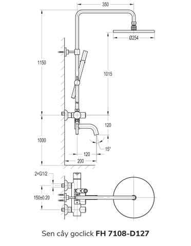 Sen cây goclick FH 7108-D127