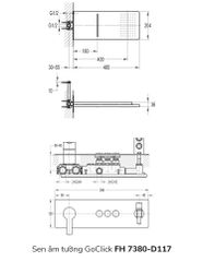 Sen âm tường GoClick FH 7380-D117