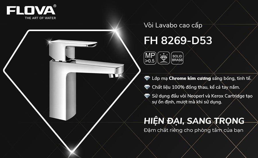 Vòi Lavabo gắn chậu FH 8269-D53