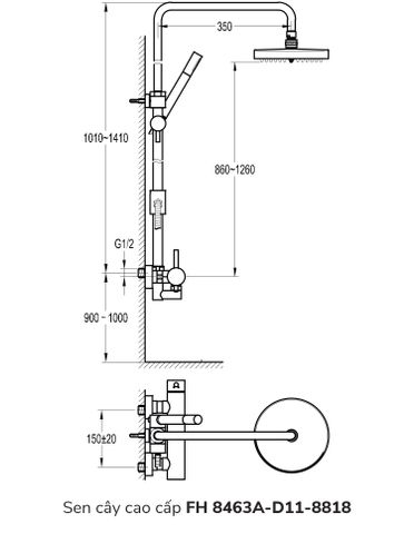 Sen cây cao cấp FH 8463A-D11-8818