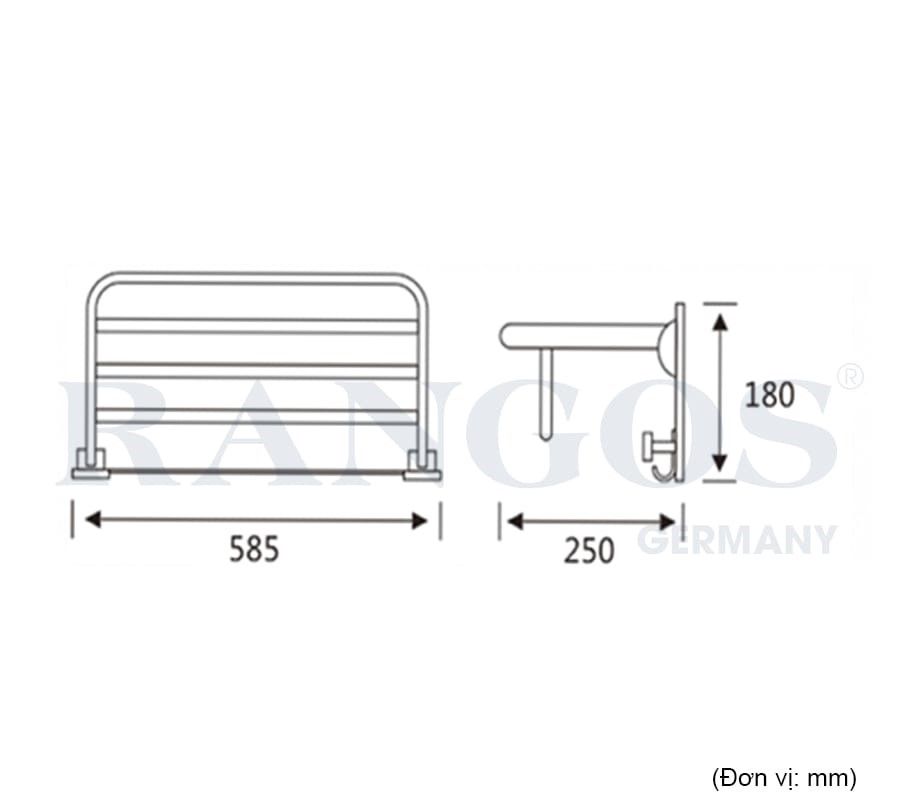 Vắt khăn giàn cao cấp RANGOS RG-PKG03