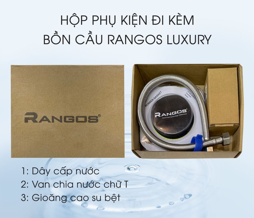 Bồn cầu một khối Rangos RG-8072