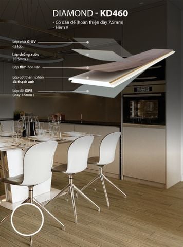 Sàn Thạch Anh Kobler DXS (Diamond and Himalaya Salt Xtreme)