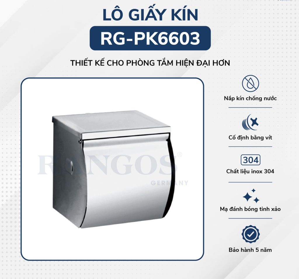 Lô giấy kín cao cấp RANGOS RG-PK6603