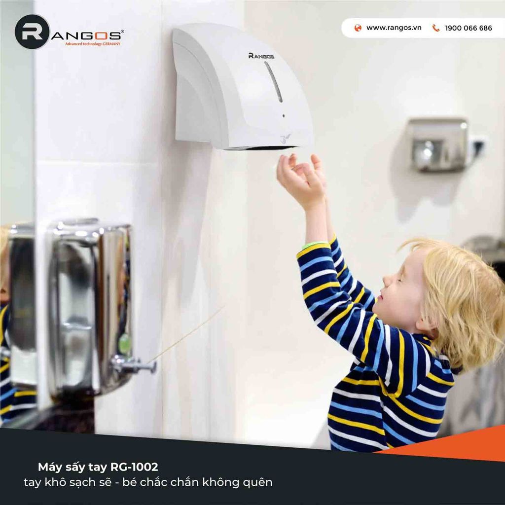 Máy sấy tay cảm ứng Rangos RG-1002