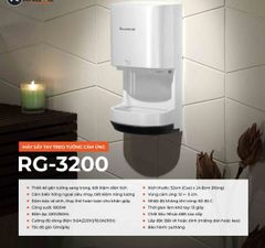 Máy sấy tay cảm ứng Rangos RG-3200