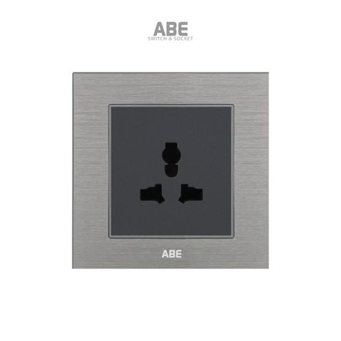 Ổ cắm đơn 3 chấu Titanium S