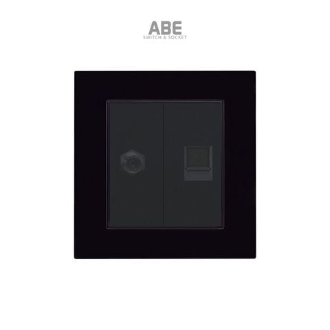 Ổ cắm TV kèm Mạng Crystal S