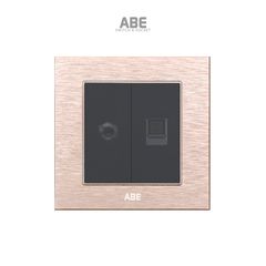 Ổ cắm TV kèm Mạng Titanium S