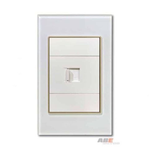 Ổ cắm Mạng Crystal White