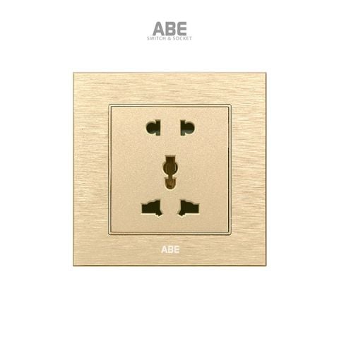 Ổ cắm đôi 3 chấu Titanium S