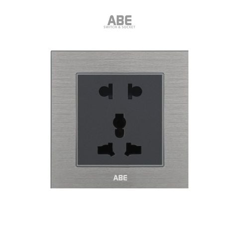 Ổ cắm đôi 3 chấu Titanium S