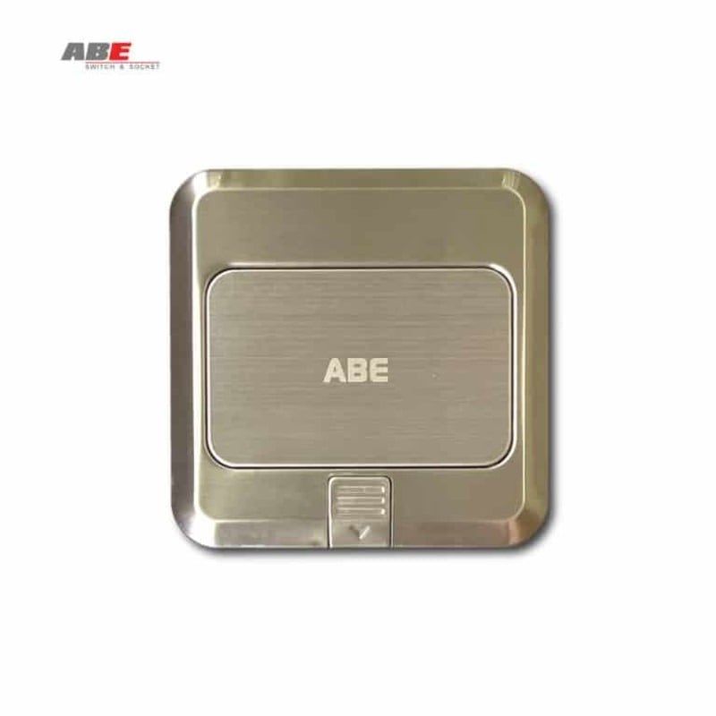 Ổ cắm 3 chấu kèm Ổ cắm Mạng Âm sàn