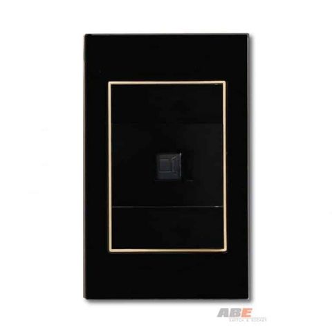 Ổ cắm Mạng Crystal Black