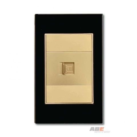 Ổ cắm Mạng Crystal Black