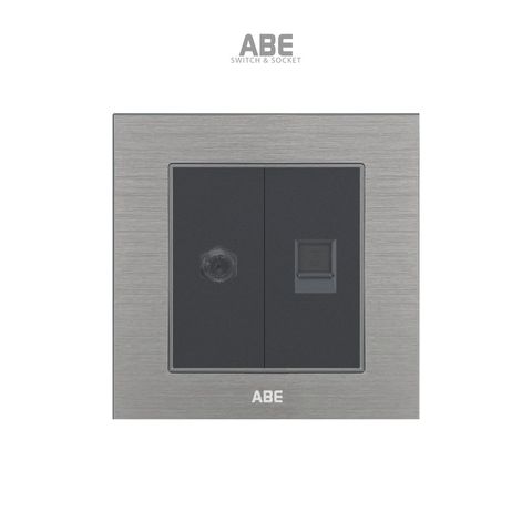 Ổ cắm TV kèm Mạng Titanium S