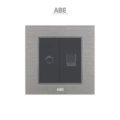 Ổ cắm TV kèm Mạng Titanium S