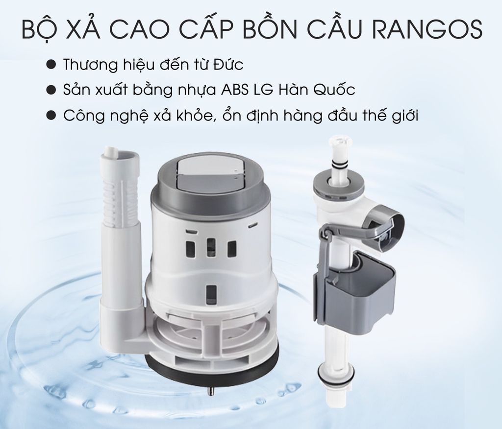 Bồn cầu một khối Rangos RG-8072