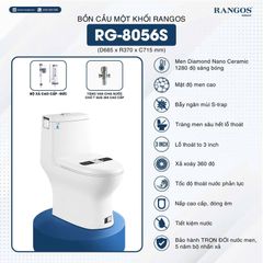 Bồn cầu một khối RANGOS RG-8056S