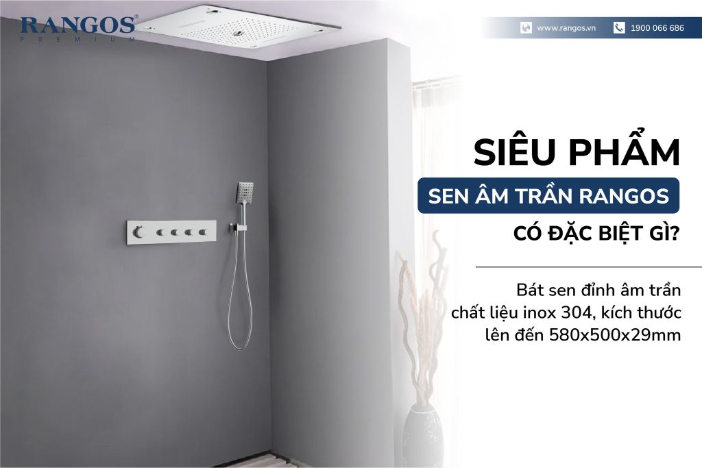 Sen âm trần nhiệt độ cao cấp Rangos RG-3100