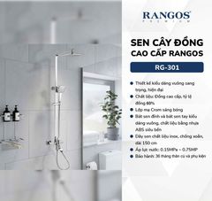 Sen cây đồng mạ crom cao cấp Rangos RG-301