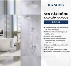 Sen cây đồng mạ crom cao cấp Rangos RG-312