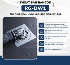Thoát sàn máy giặt kết hợp thoát nước RG-DW1