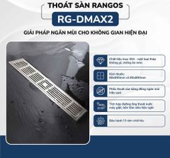 Thoát sàn nhà tắm cao cấp INOX 304 RG-DMAX2