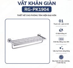Vắt khăn giàn cao cấp RANGOS RG-PK1904