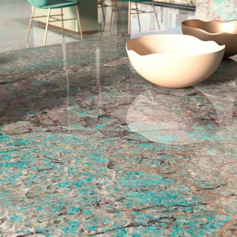 Đá nung kết AMAZONITE Vasta