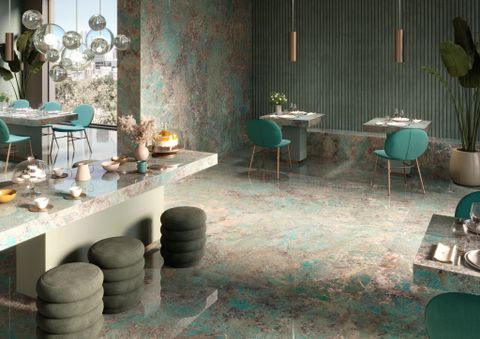 Đá nung kết AMAZONITE Vasta